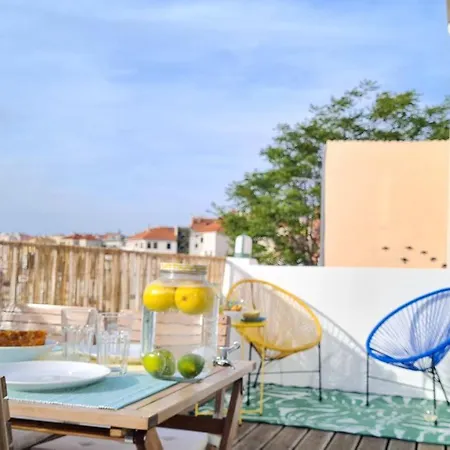 Happy - With A View, Private Terrace & Ac Appartement *