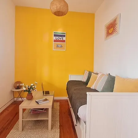 Appartement Happy - With A View, Private Terrace & Ac Lissabon