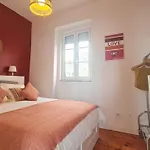 Happy - With A View, Private Terrace & Ac Apartment Lissabon